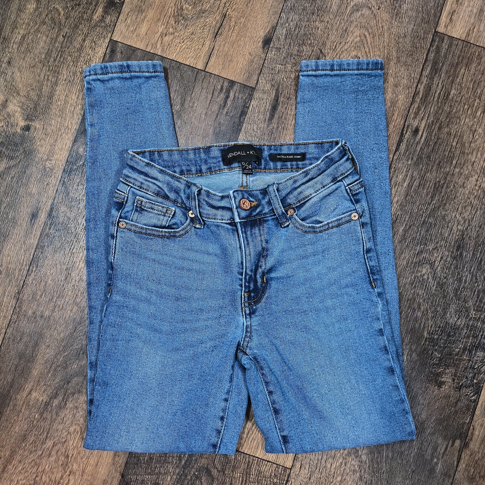 Kendall & Kylie Blue Skinny Jeans